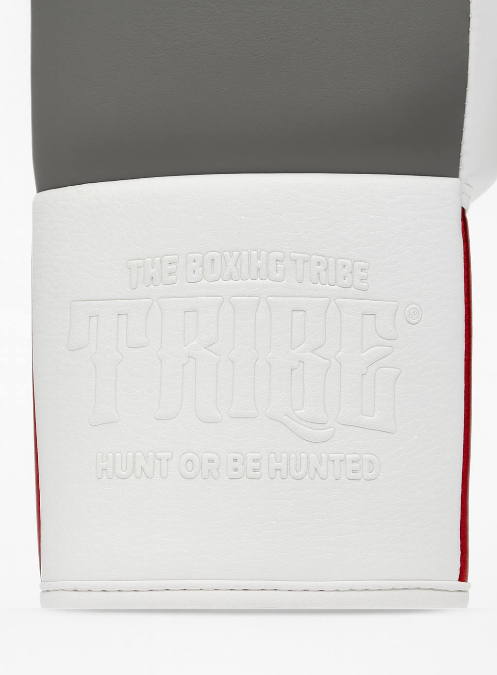 TRAPEX PRO GREY/RED SPARRING GLOVE - THE BOXING TRIBE