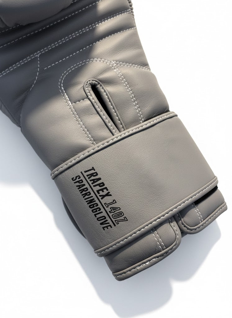 TRAPEX EV GREY SPARRING GLOVE - THE BOXING TRIBE